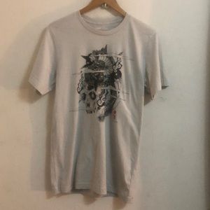 Giant robot graphic t-shirt